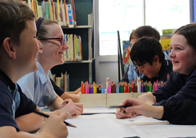 Two column layout - Image left